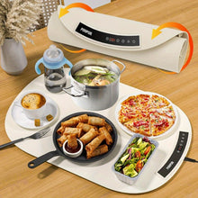 Electric Warming Mat for Food | Silicone Food Warmer Tray with 3 Adjustable Temperature Settings